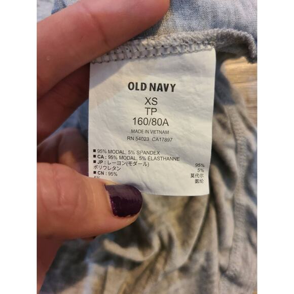 Old navy xs women's grey basic fitted turtle neck - Picture 4 of 7